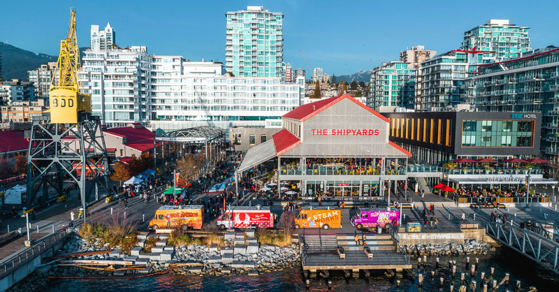 The Shipyards, Lower Lonsdale, North Vancouver